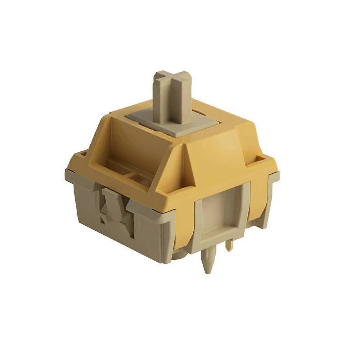 45pcs Bittersweet Switch 5-Pin 48gf Mute Thocky Tactile Switch for Cherry MX Mechanical Keyboard for DIY Keyboard