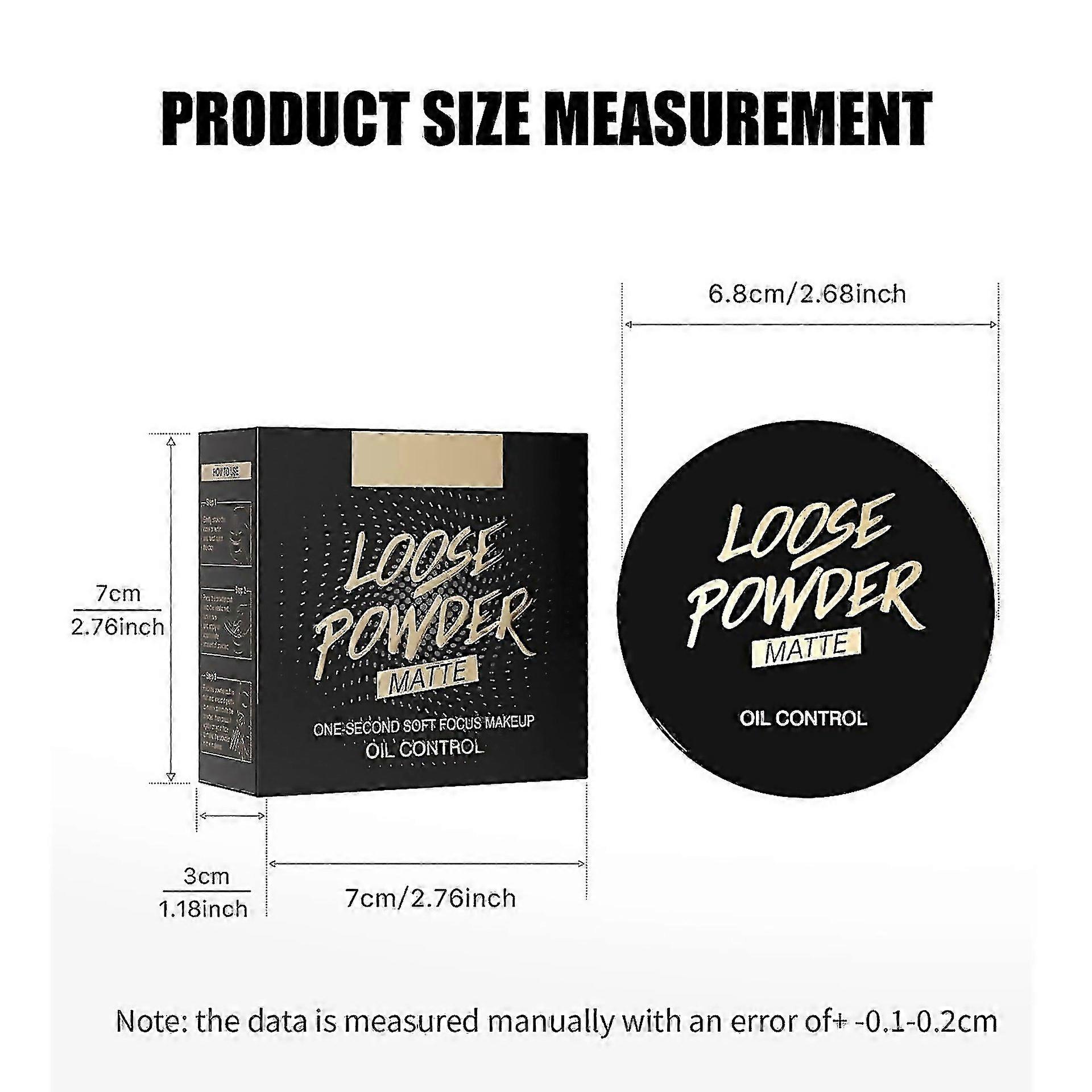 For Loose Powder Oilcontrol Matte Finish With Softfocus Effect 7g Pu7021