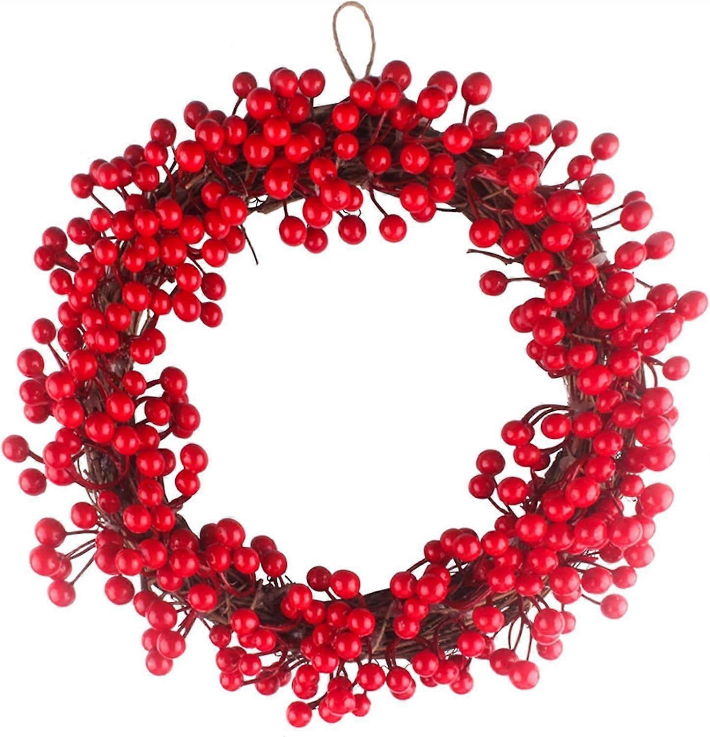 35cm Weihnachtskranz Tür-Wandanhänger