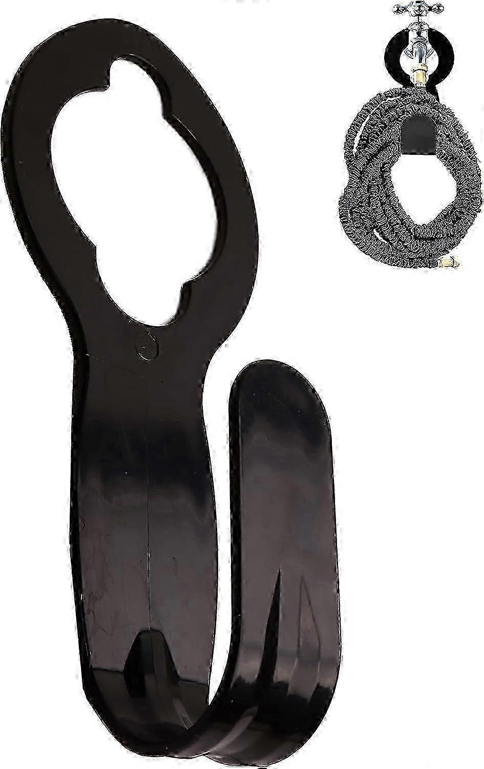 拡張可能なガーデンホースホルダー、散水用ホースパイプフック、ヘビーデューティーホースハンガー