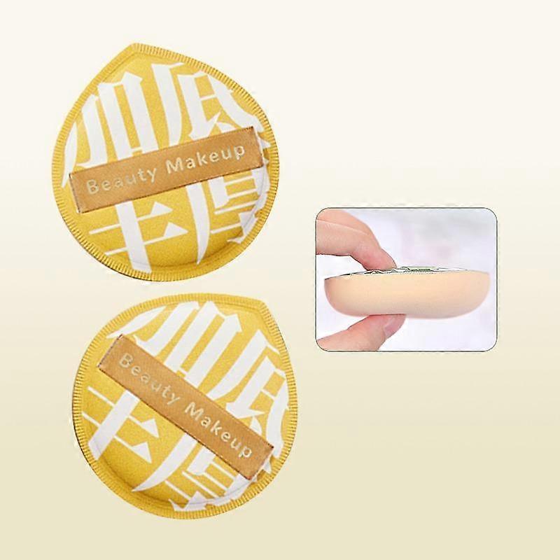 Dry & Wet Use Makeup Sponge Puff, 1 Count Double-sided Makeup Sponge Puff with Storage Case, Soft Makeup Puff for Liquid Foundation, Face Bo