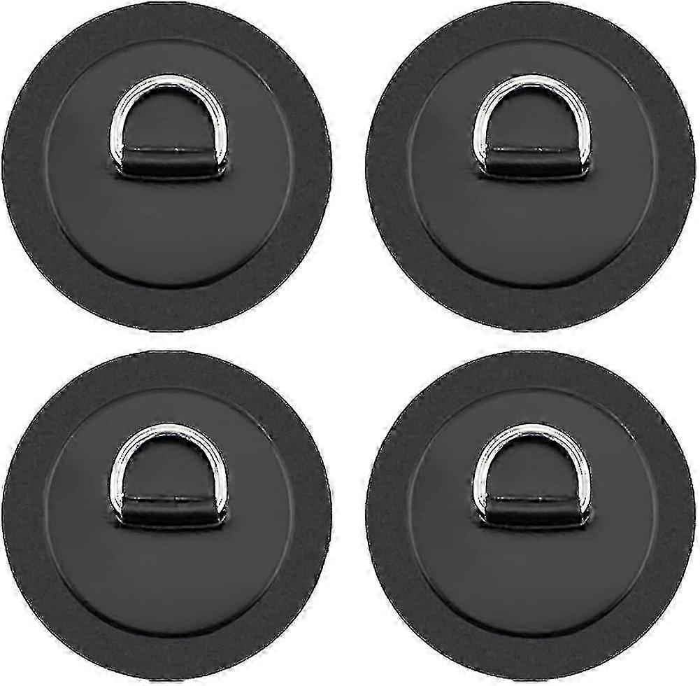 Kayak, 4 Pieces Round D Ring Rope Buckle Sailor Storage Elastic Loops Hook