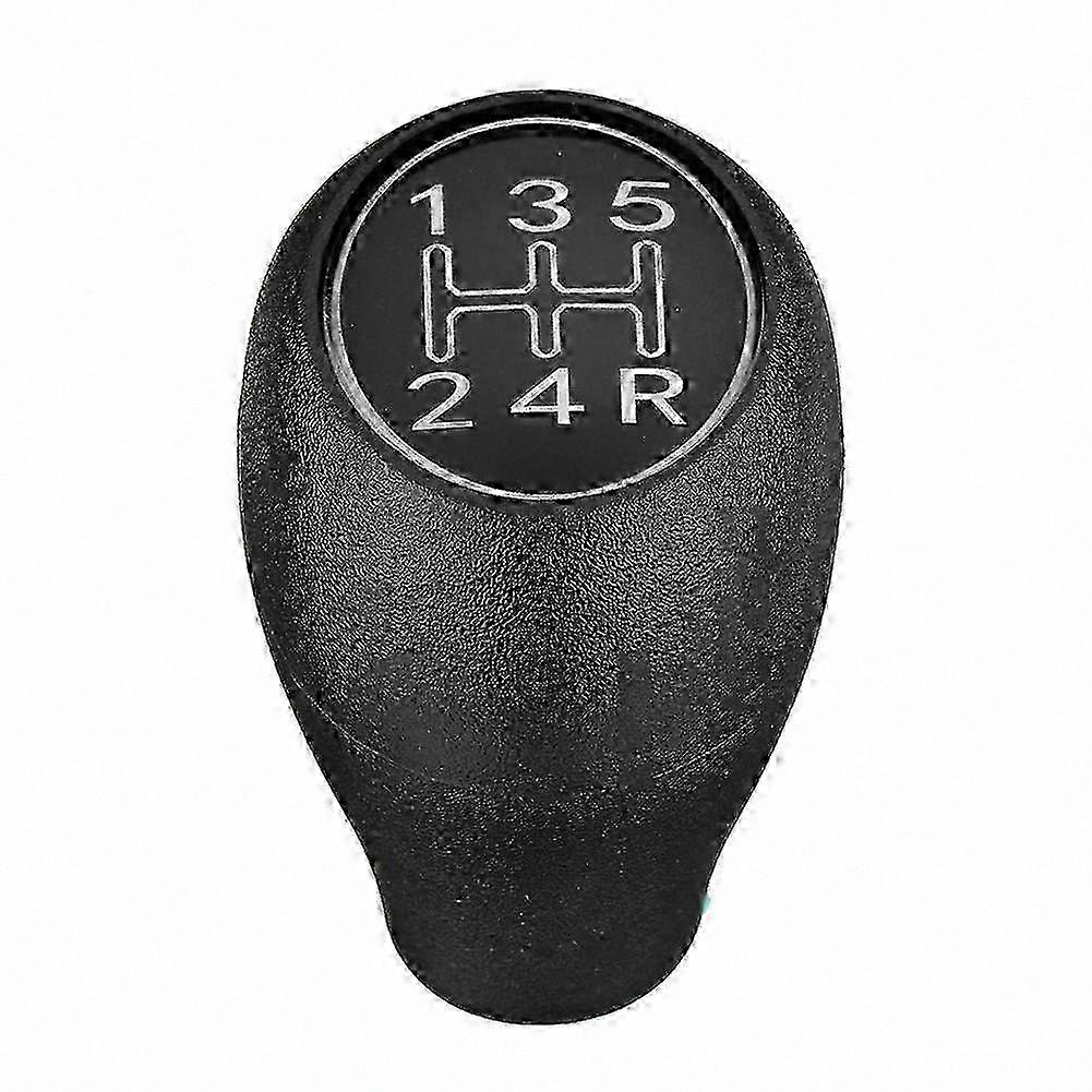 Silver ABS Shifter Knob for Manual Transmission - Compatible with Multiple Car Models