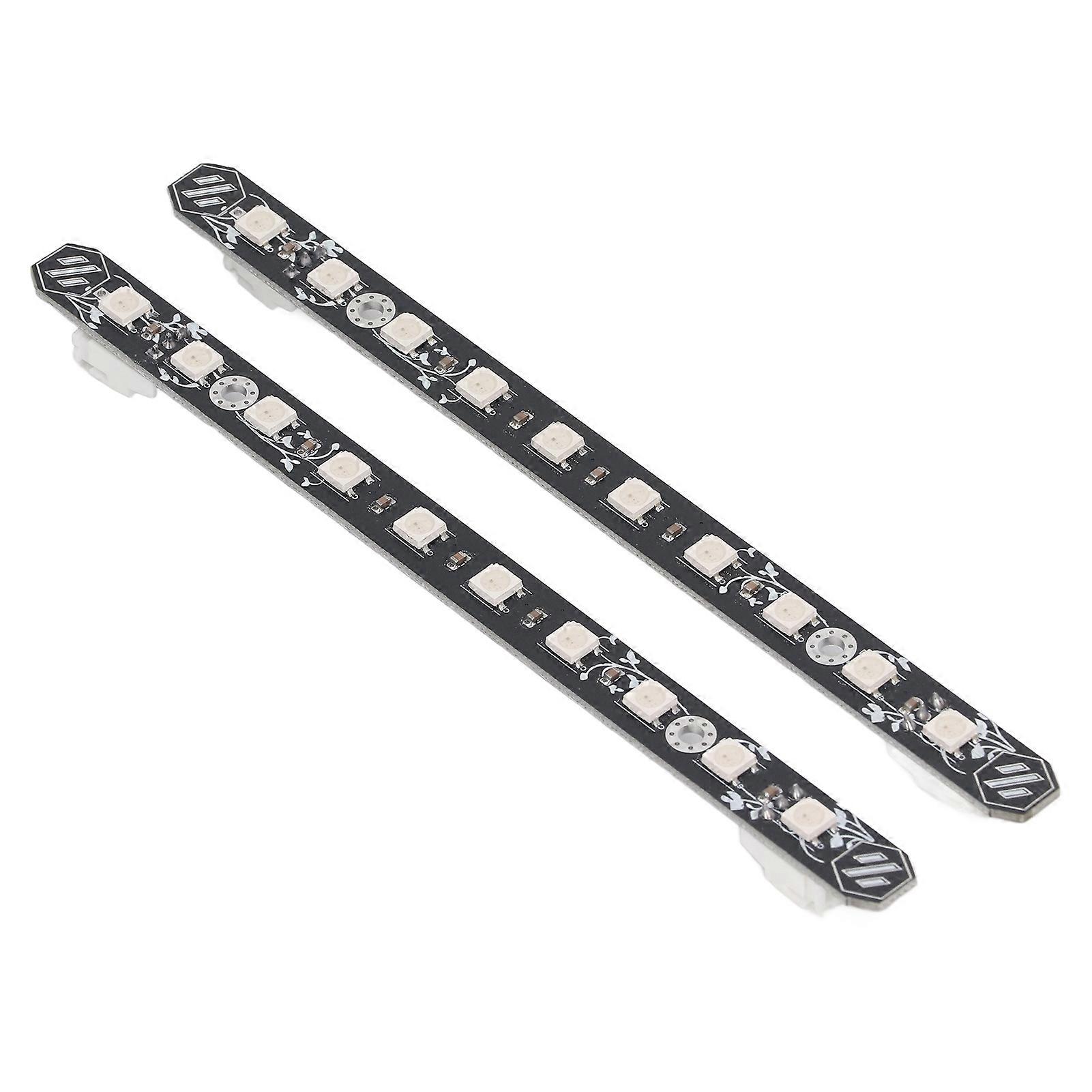2Pcs 158mm 3D Printer LED Light Bar DC5V RGB Colorful Light Bar Strip for VORON 0.1 0.2 