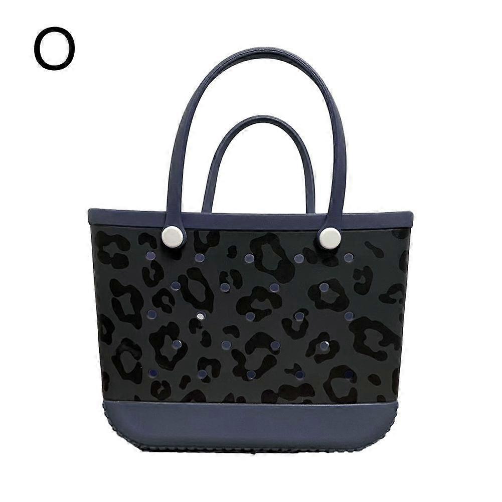 For EVA Beach Bag Large Waterproof Tote Anti-Deformed Multi-Functional Storage Bag For Travel Pool Pet Carrier With Unique Print Holes