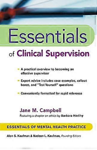 Essentials of Clinical Supervision