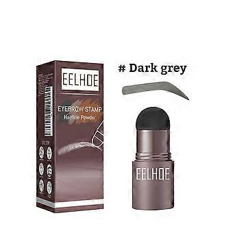 Dark gray boxed eyebrow mold, eyebrow shaping tool, natural hairline enhancement, lazy eyebrow filler, waterproof eyebrow powder
