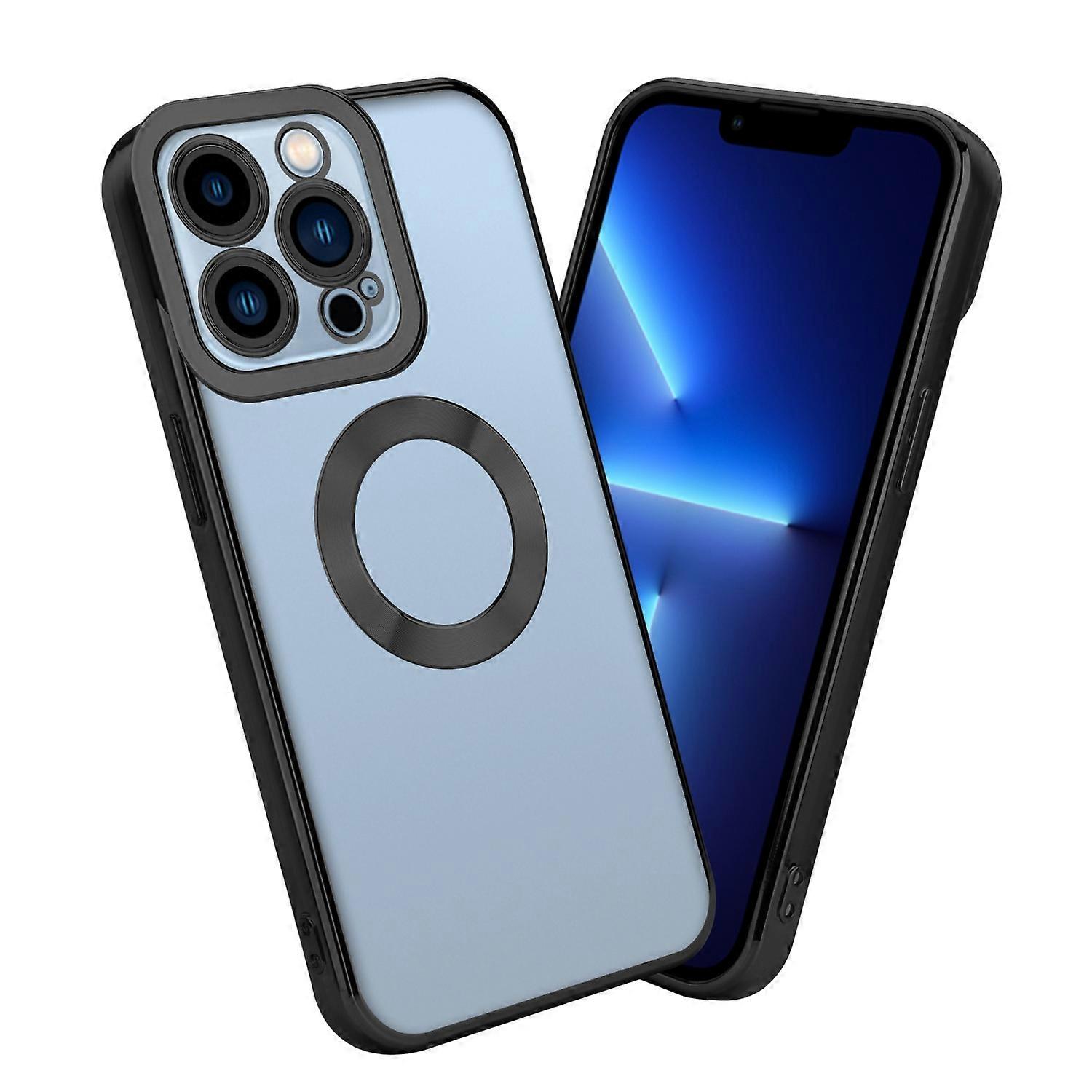 Προστατευτική θήκη iPhone 13 PRO Θήκη TPU - Chrome Look με προστατευτικό κάμερας