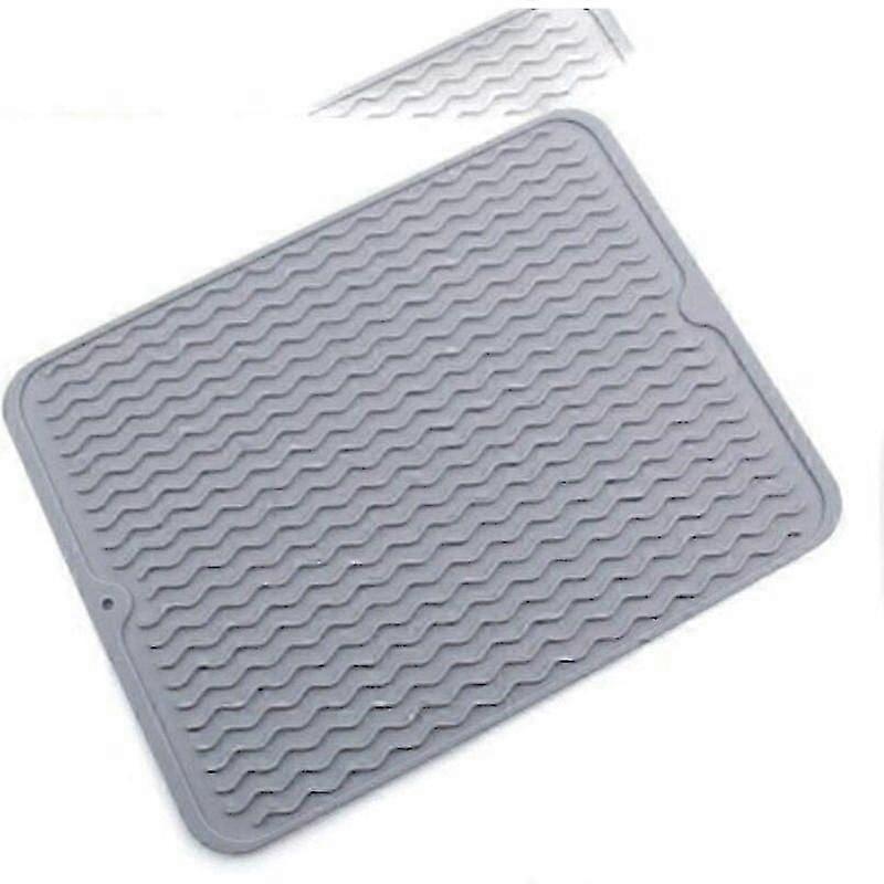 Large Corrugated Silicone Drainage Pad Kitchen Daily Necessities A-light