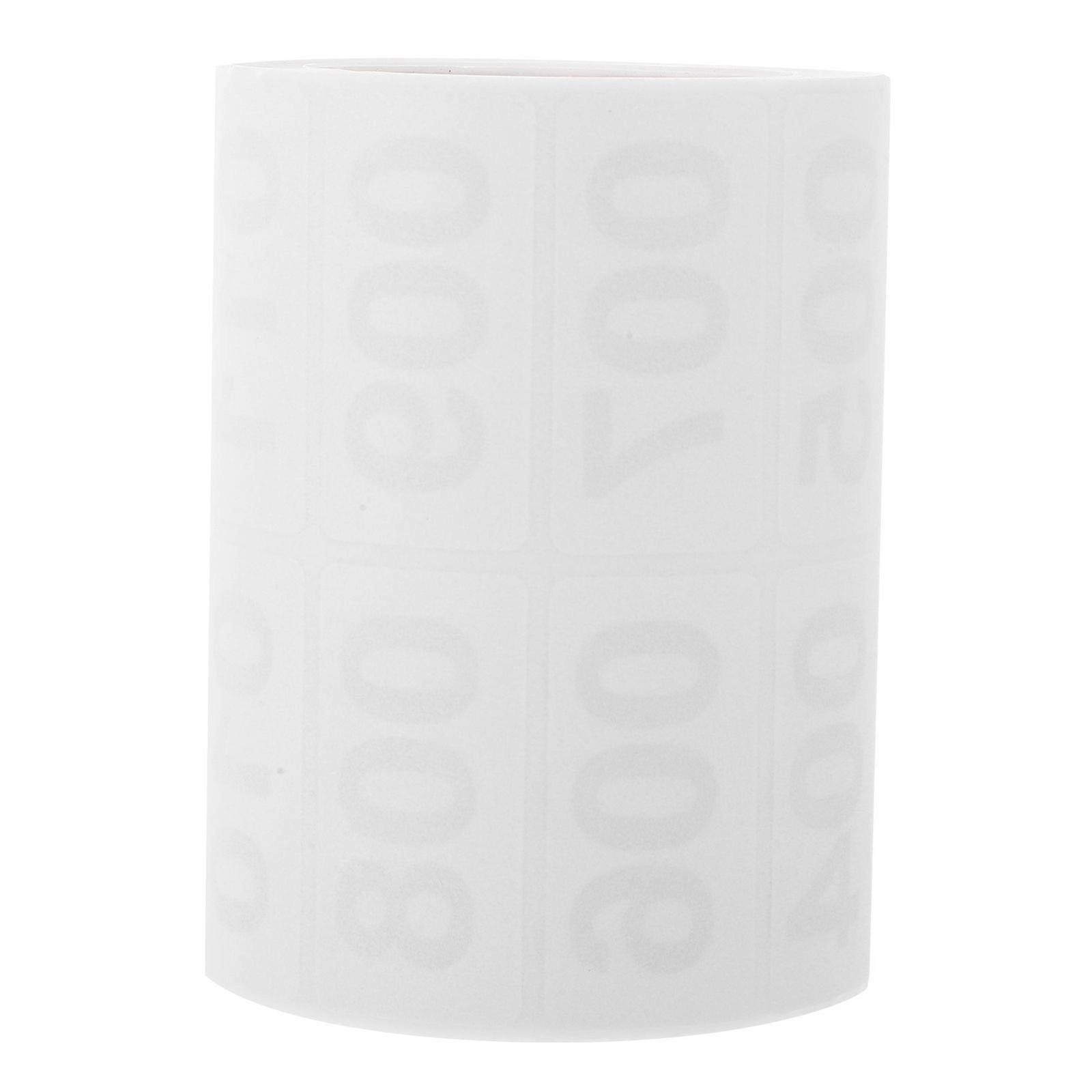 1 Roll Practical Number Stickers Warehouse Label Sticker Simple Number Paster