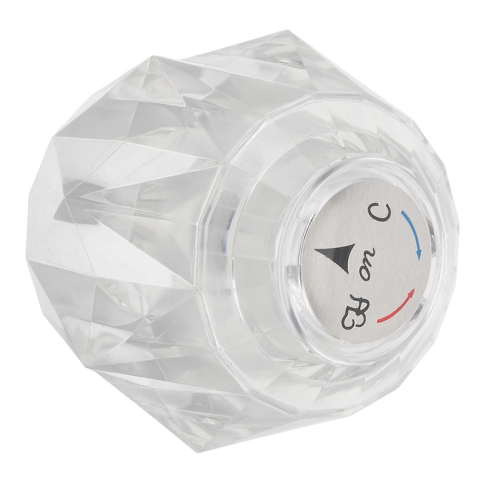Transparent Shower Faucet Handle Replacement for Shower Control Valve Single Handle
