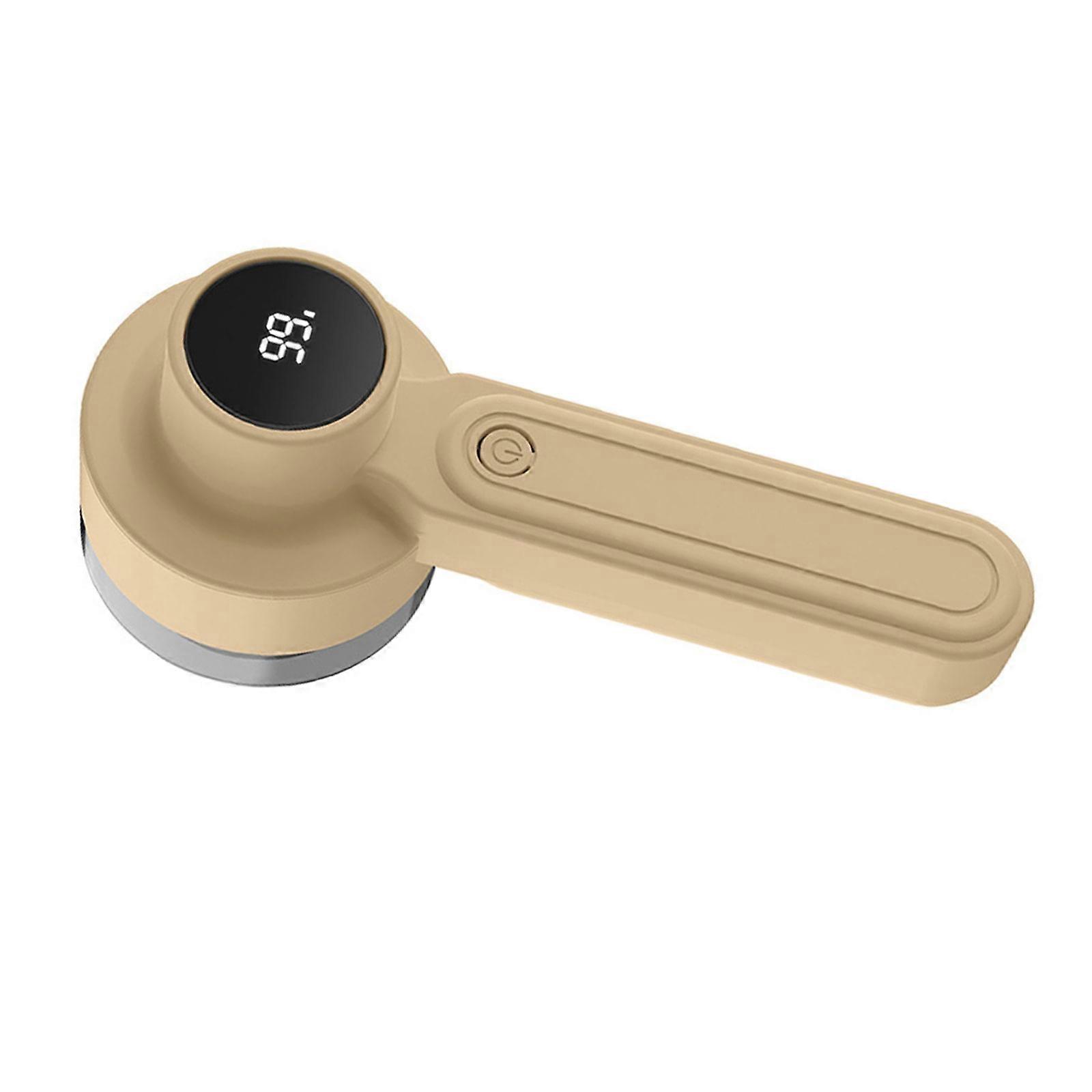 Fluff Fabric Shaver Lint Remover Lint Shaver Defuzzer Sweater Shaver for Clothes and Furniture Rechargeable Fuzz Remover  White