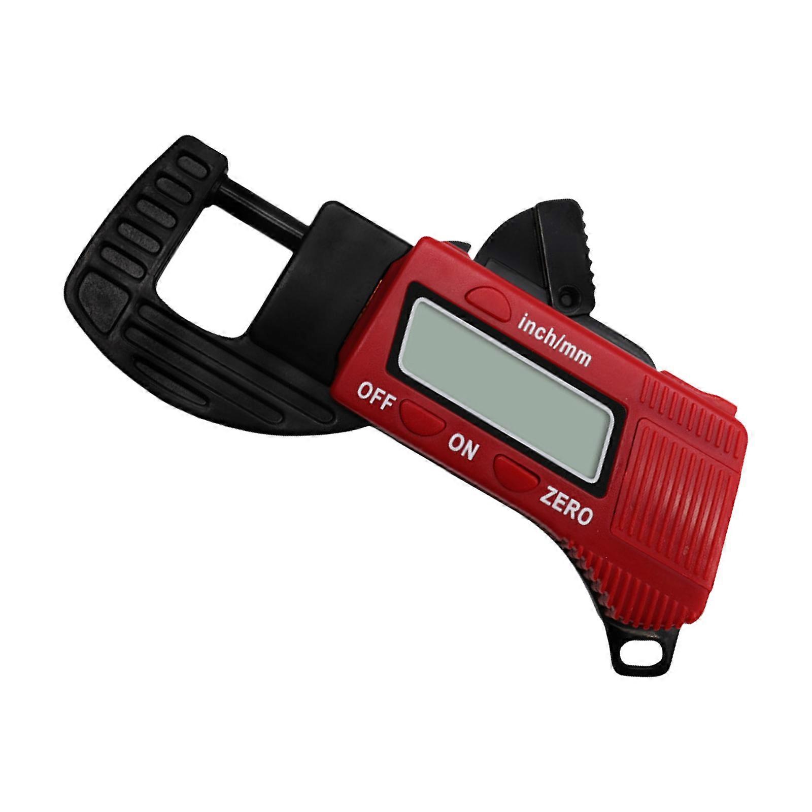 מד עובי דיגיטלי רב תכליתי, הפעלה קלה, מתאים לשימוש מקצועי, בדיקת חומרים, קריאות מדויקות, צבעים מרובים