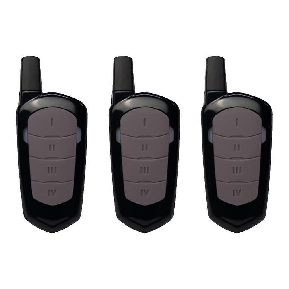For H80 TX22 E80 TX54R X52R Remote Control 433MHz Fixed Code Garage Opener Door Instruction Transmitter 3pack