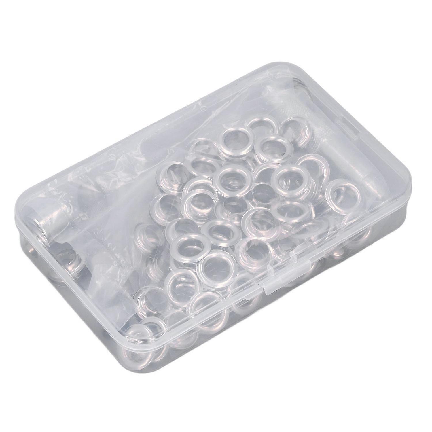 100 Sets Grommet Tool Kit Inner Diameter 12MM Eyelet Buckle Canvas Buckle Grommet Eye Tool Set with 