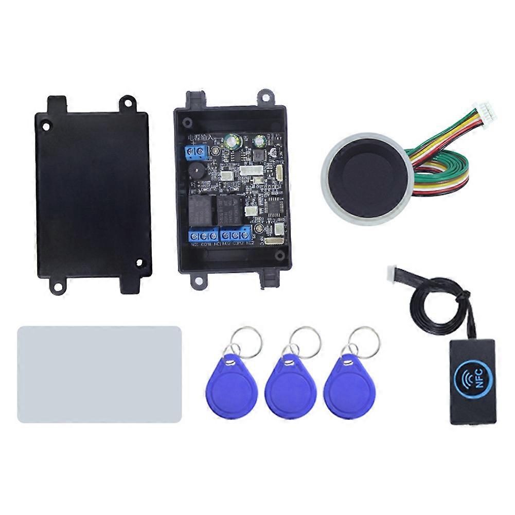 Fingerprint Access Controller Nfc Electric Lock Control Relay Module Ic Card Induction Switch Bicycle Diy Unlock S1