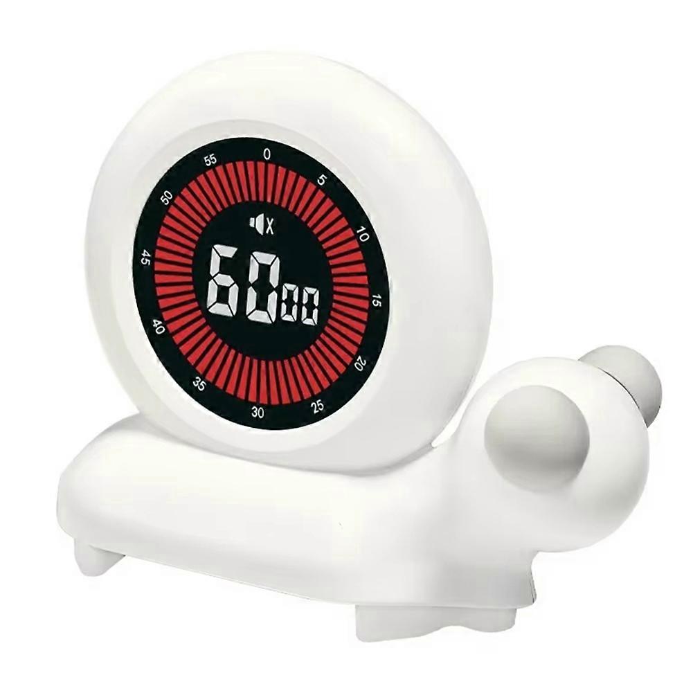 60 Minutes Visual Analog Timer Cute Silent Rotary Timer Kitchen Timer Count Up Down Clock for Kids and Adults Time