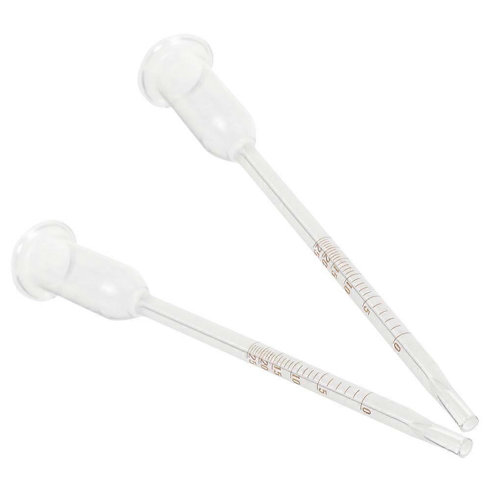 Alcohol Meter Glass Hydrometer for Home Use 2Pcs Alcohol Tester