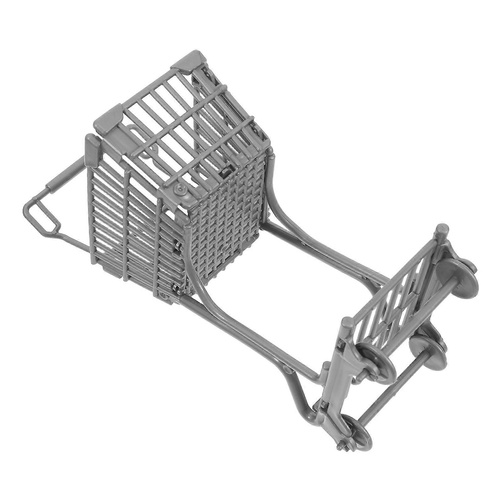 Mini Shopping Cart for Toddlers with Handle for Play and Storage