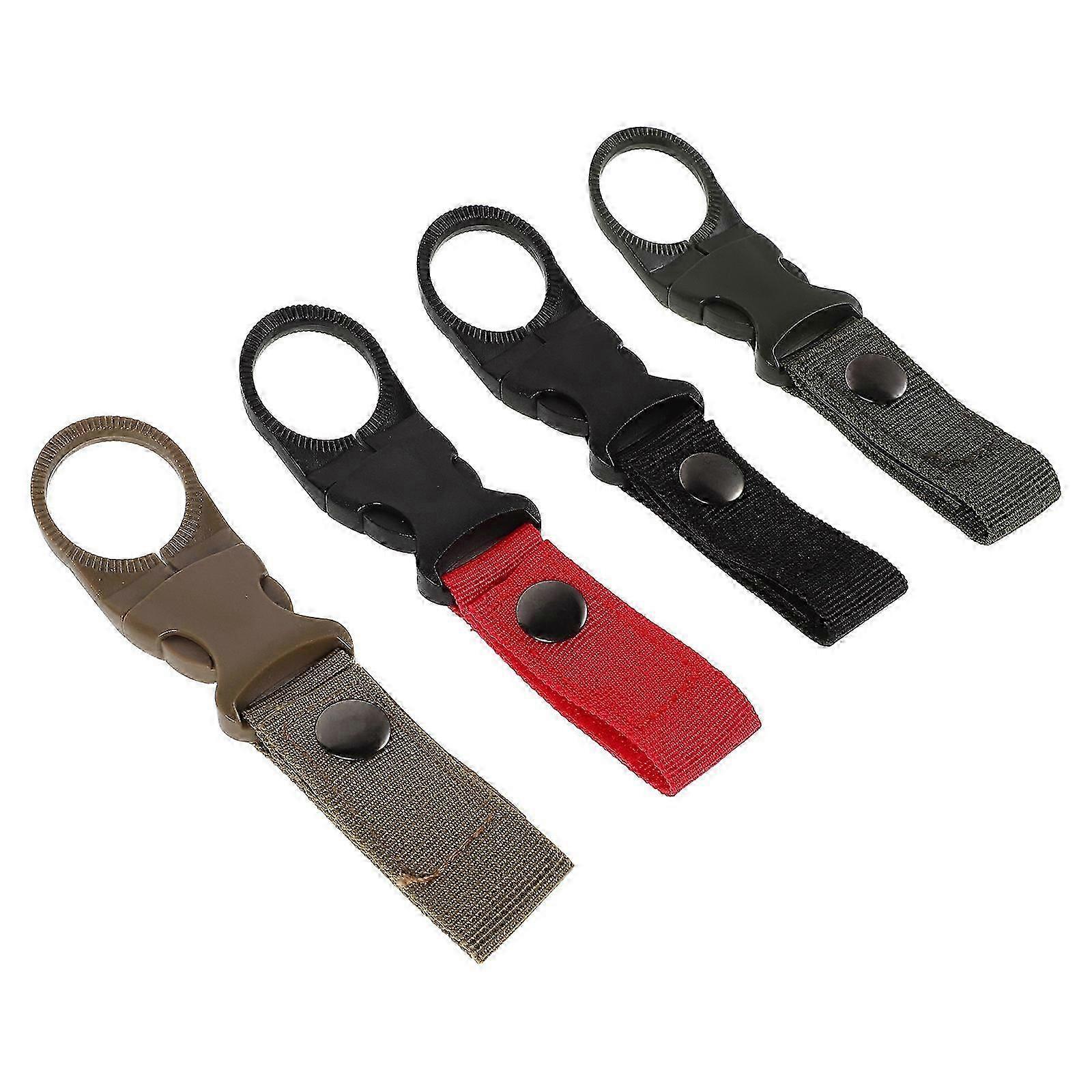 Belt Water Bottle Holder Portable Bottle Attachment Drinking Nylon 4Pcs