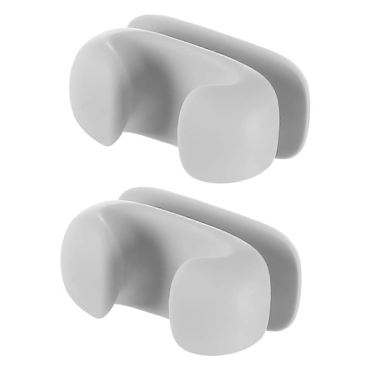 2pcs Adhesive Wall Mounted Kitchen Utensil Holder Space Saving Rice Spoon Storage Rack