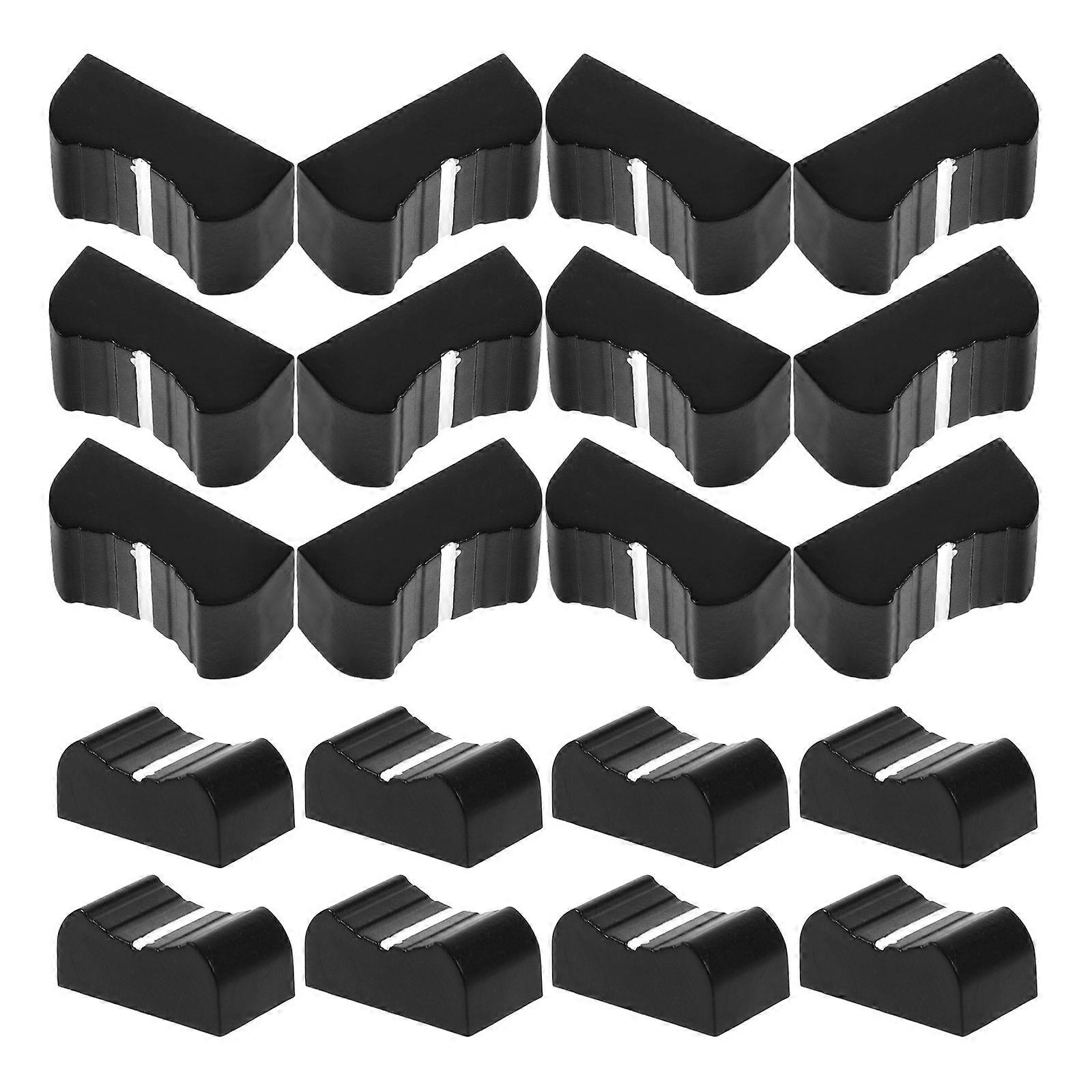 Fader Caps Mixer Plastic Slider Caps for Potentiometer 80Pcs Set
