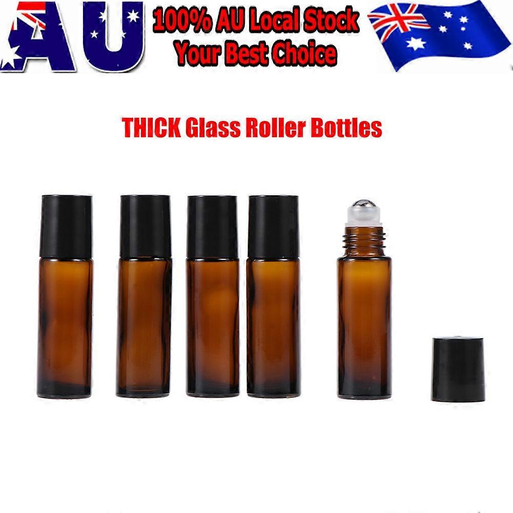 Glass Roller Bottles Perfume Roll on Bottles for Storage 24Pcs