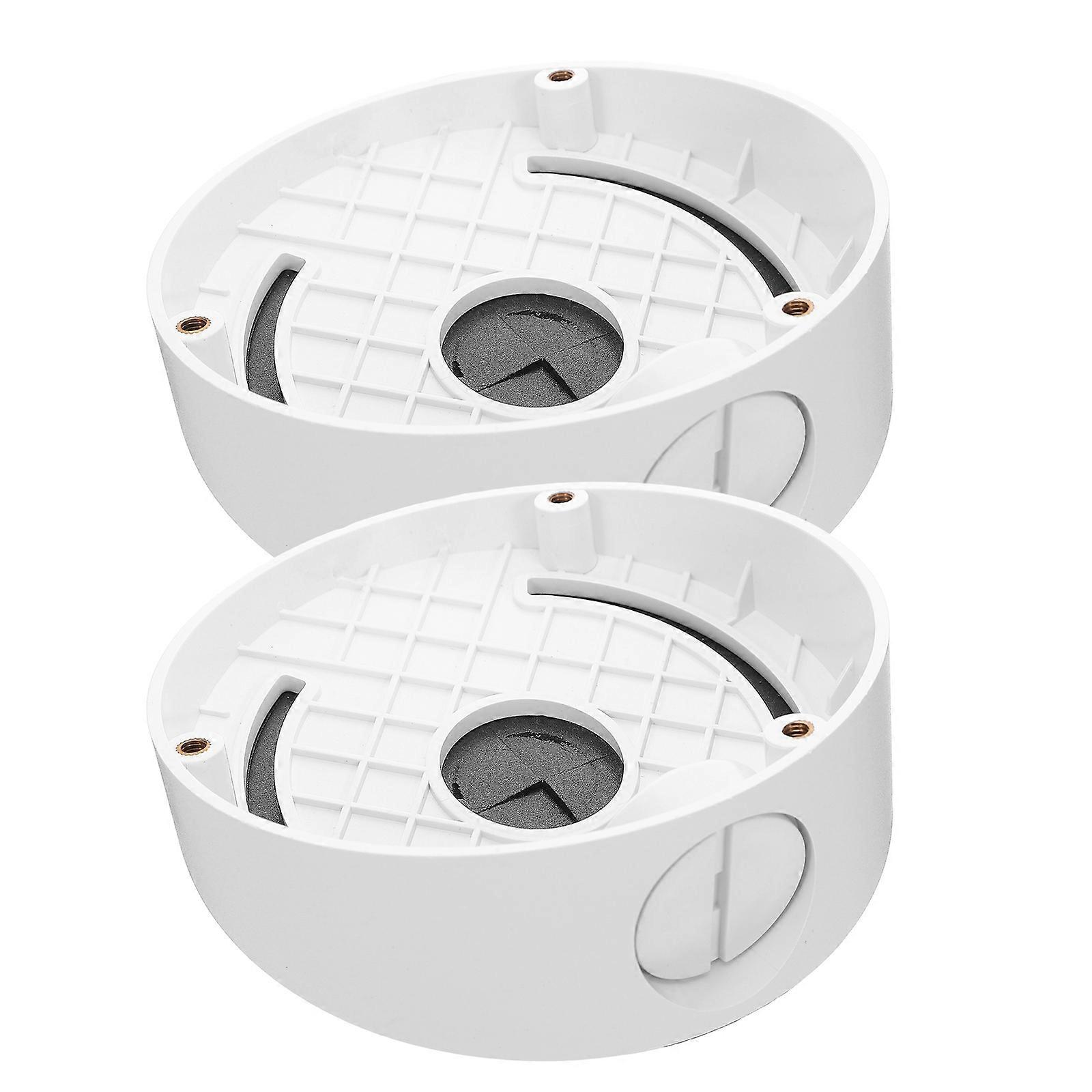 Security Camera Mount Bracket Waterproof Camera Junction Box for 4Sets Silver