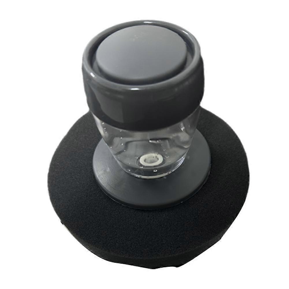 Handheld Portable Tire Shine Applicator Brush Tire Dressing Tool Wave Pattern Applicator Brush For Car With Holder