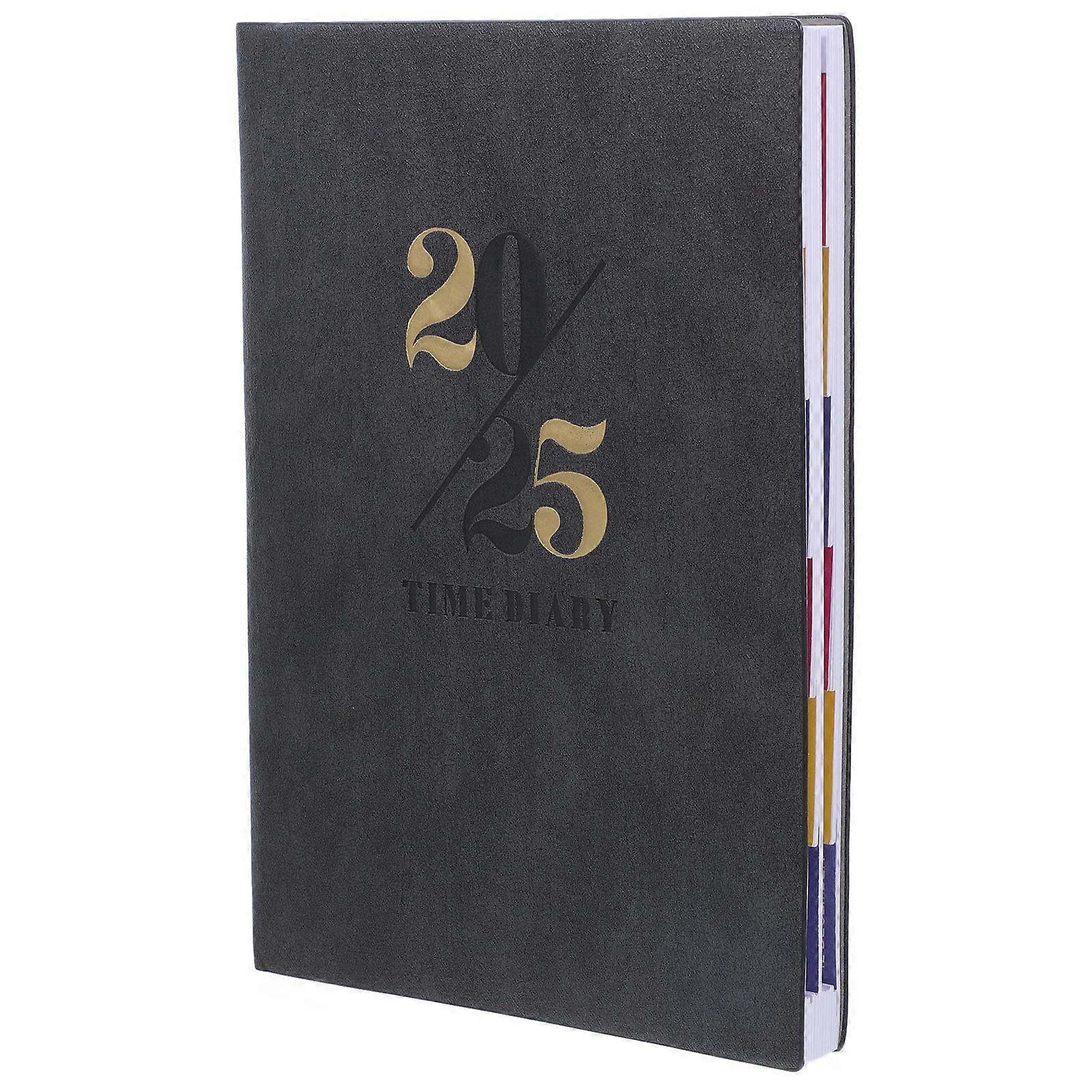Daily Planner 2025 Writing Book for Office Use 4Pcs Pack
