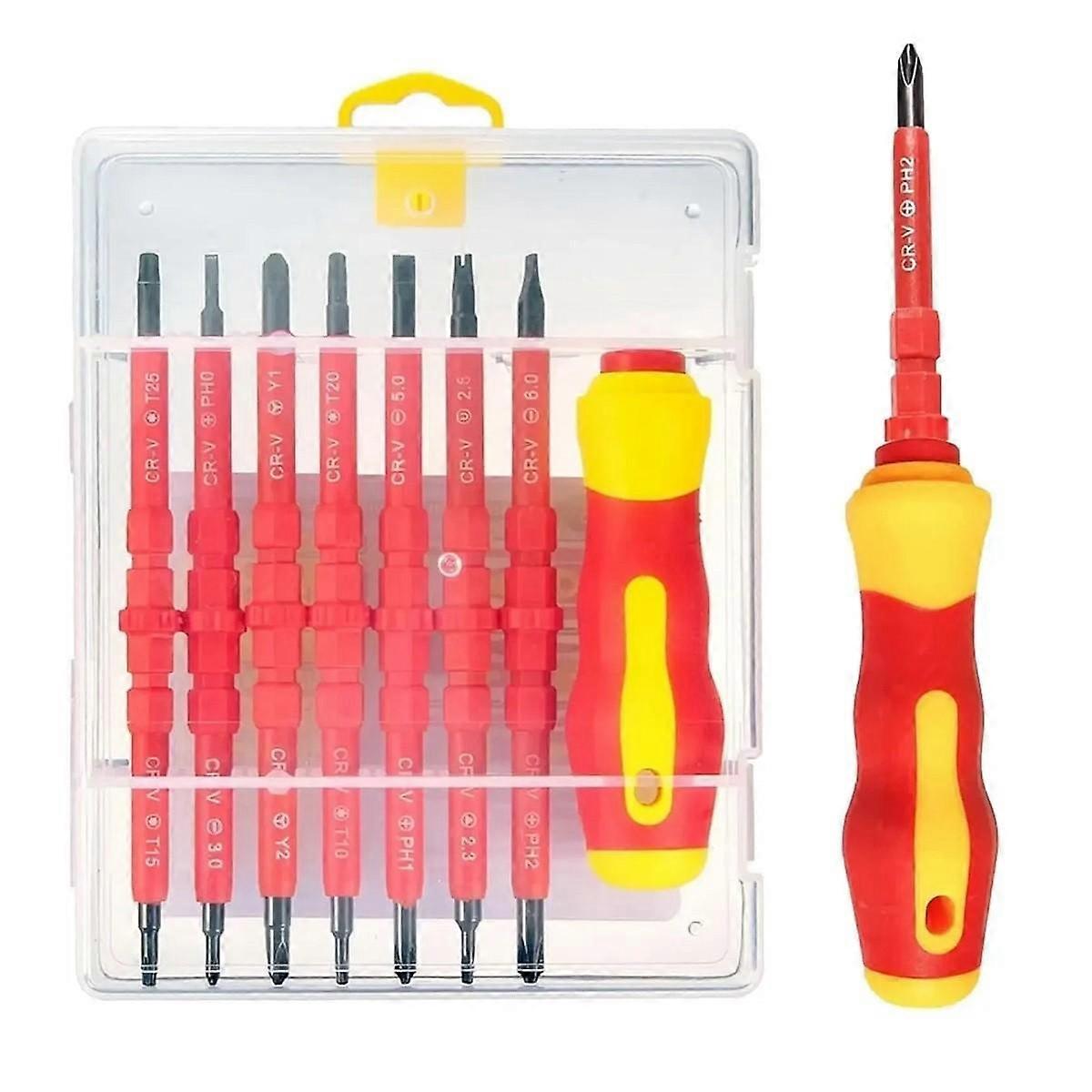 Insulated Screwdriver Set Screwdriver Magnetic Bits