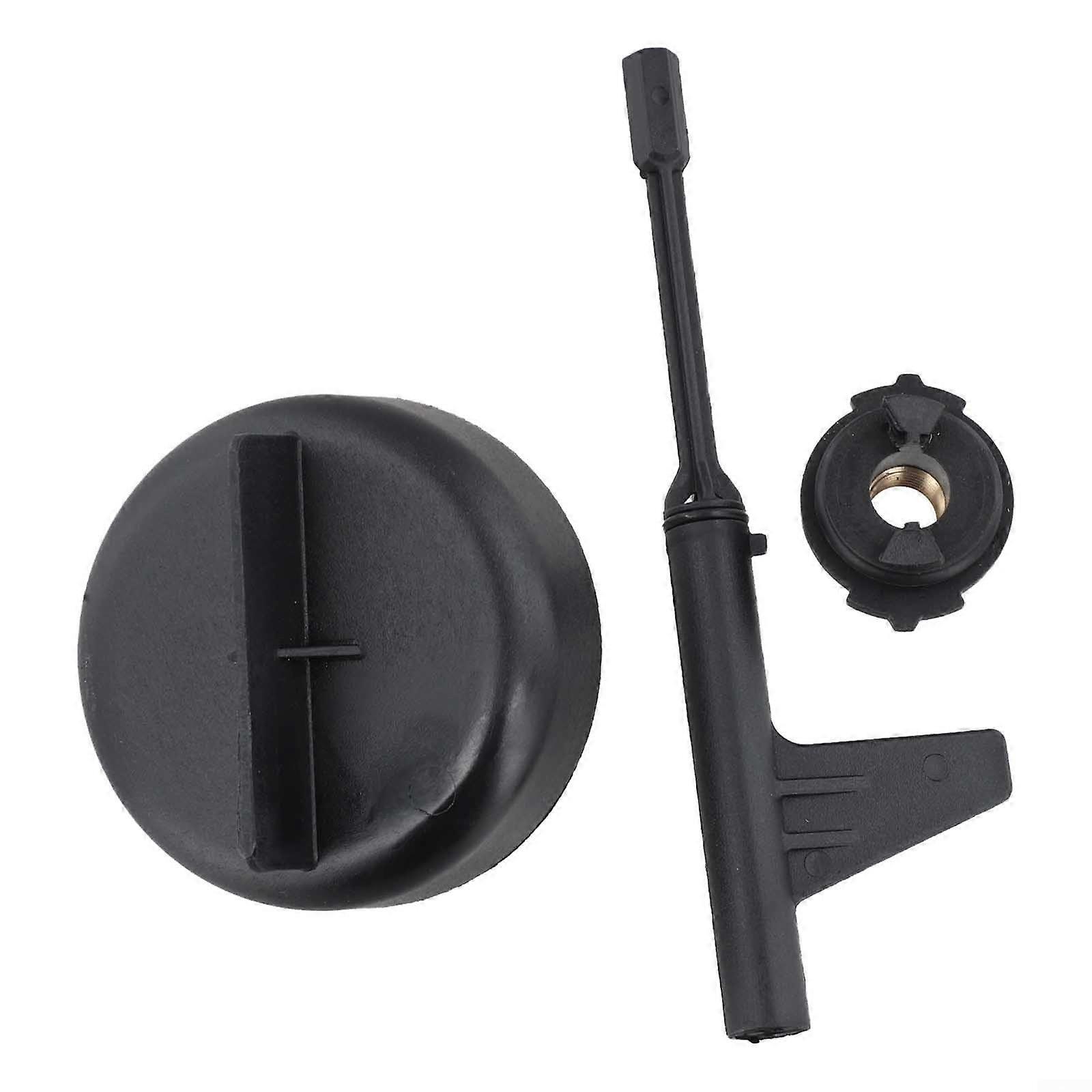 Transmission Oil Filler Tool and M12x1.5 Adapter Set for 9Speed 725.0, Quick Spill Fluid Change Kit, Black