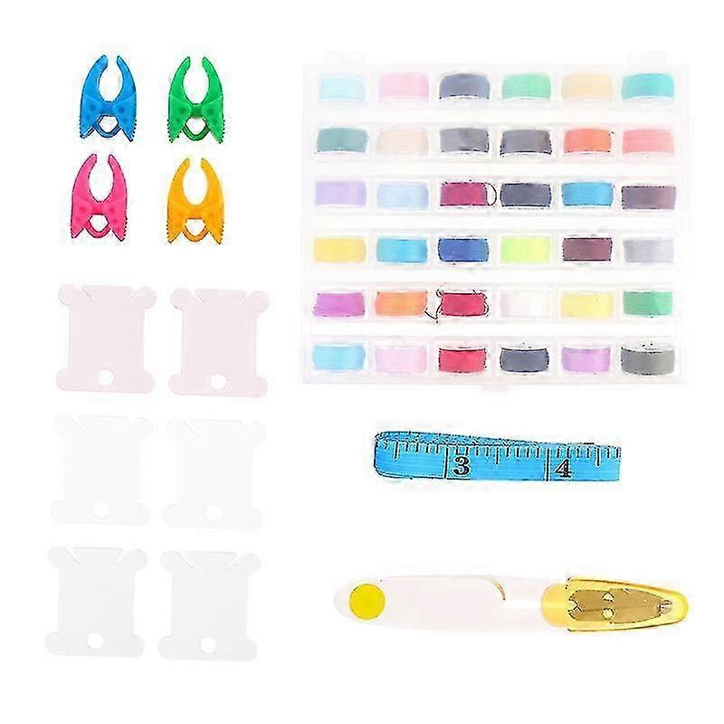 1set Bobbins And Sewing Threads Set-c