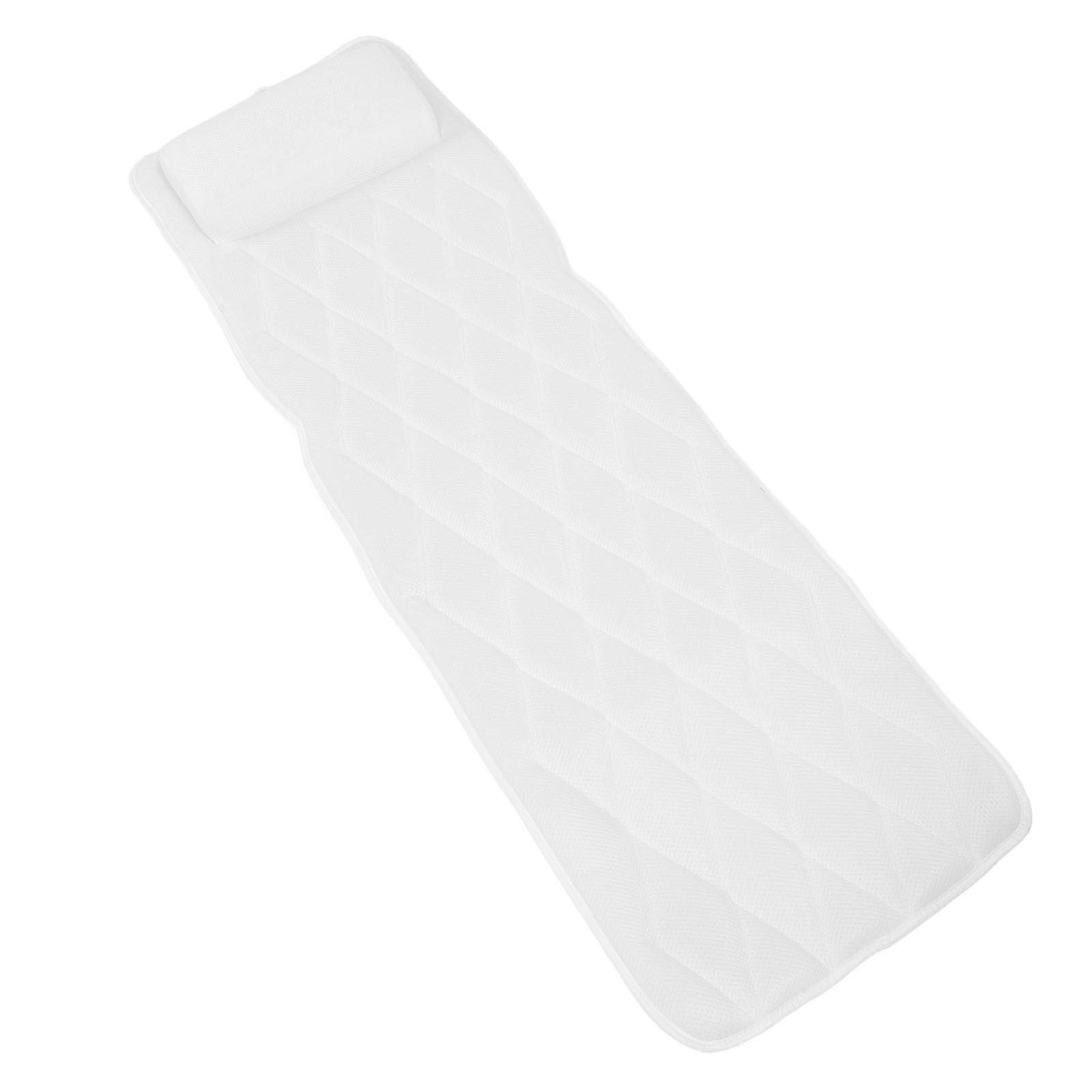 Bath Pillow with Secure Suction Grip and Quick Drying Neck Support for All Bathtub Types Type 3