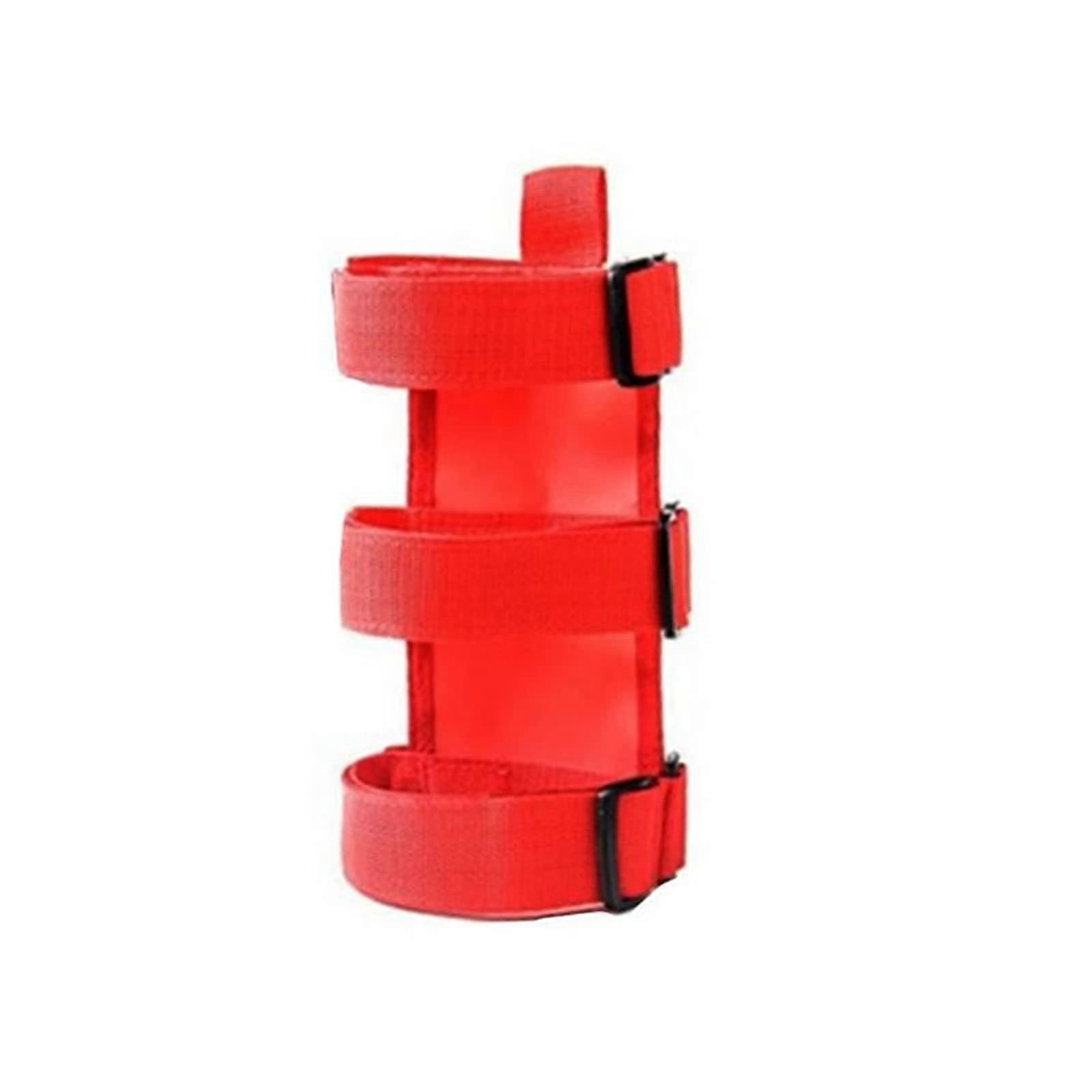 Car Fire Extinguisher Mount with Quick Installation Strap, Roll Bar Accessories Holder for Wrangler