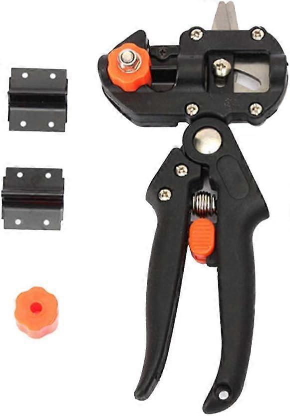 Professional Fruit Tree Grafting Tool and Pruning Shears Kit with Stainless Steel Blades