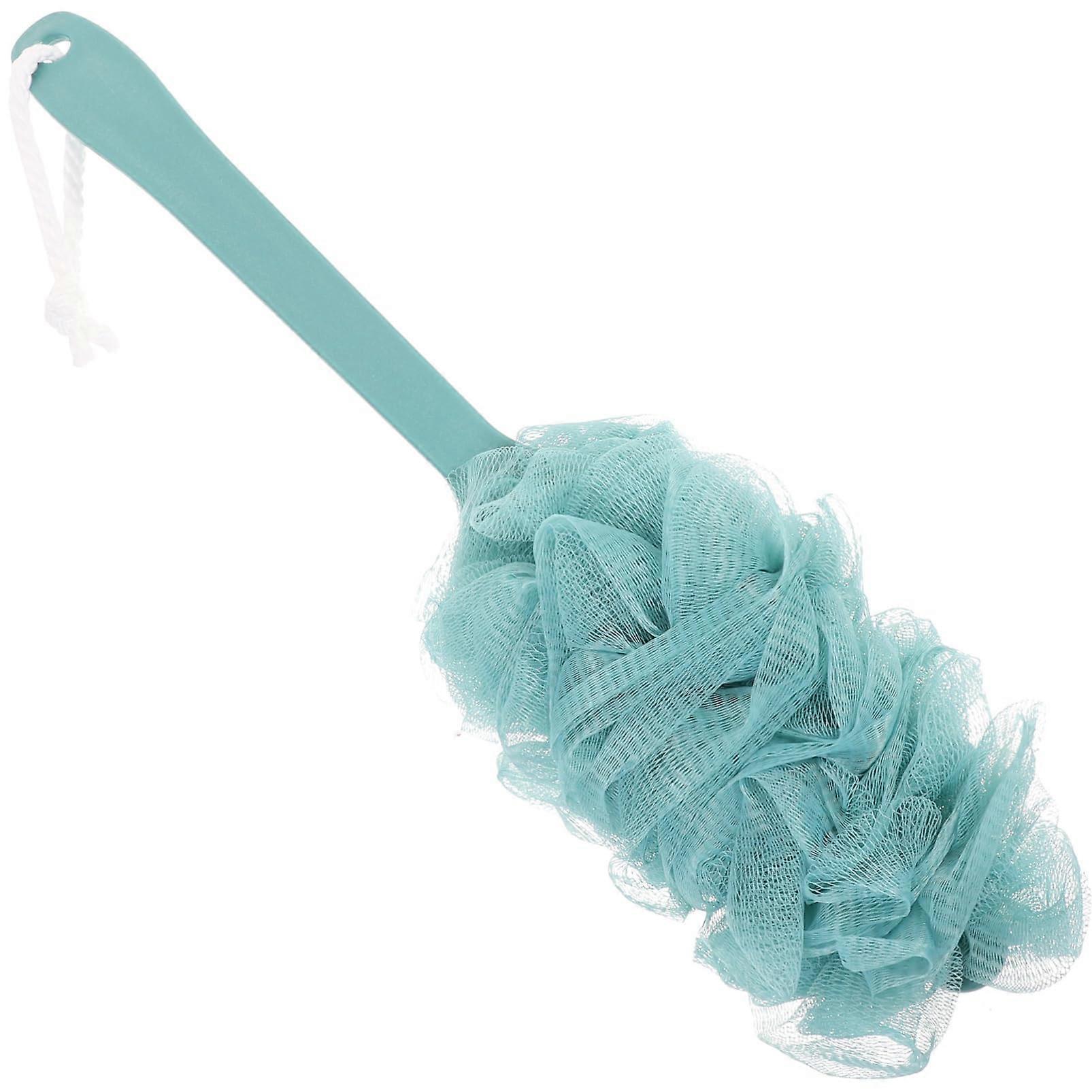 Bath Brush with Long Handle, Deep Exfoliating Back Scrubber for Shower, Durable Nylon Mesh
