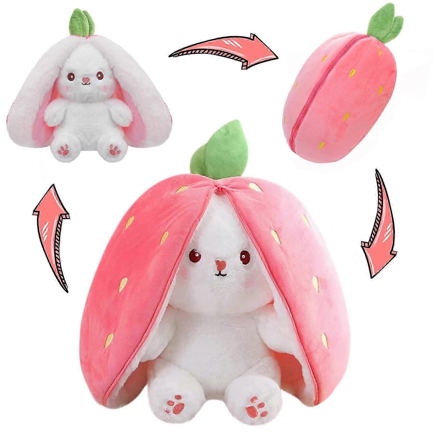 26-27 Reversible Cuddle Stuffed Animal Easter Gift for Girlfriend
