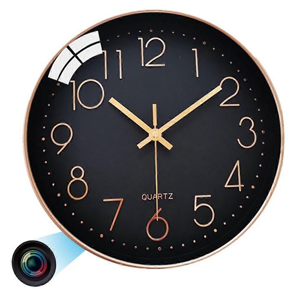 Multifunctional Wall Clock HD 1080P Motion Detection Night Vision WiFi Camera Audio Recorder