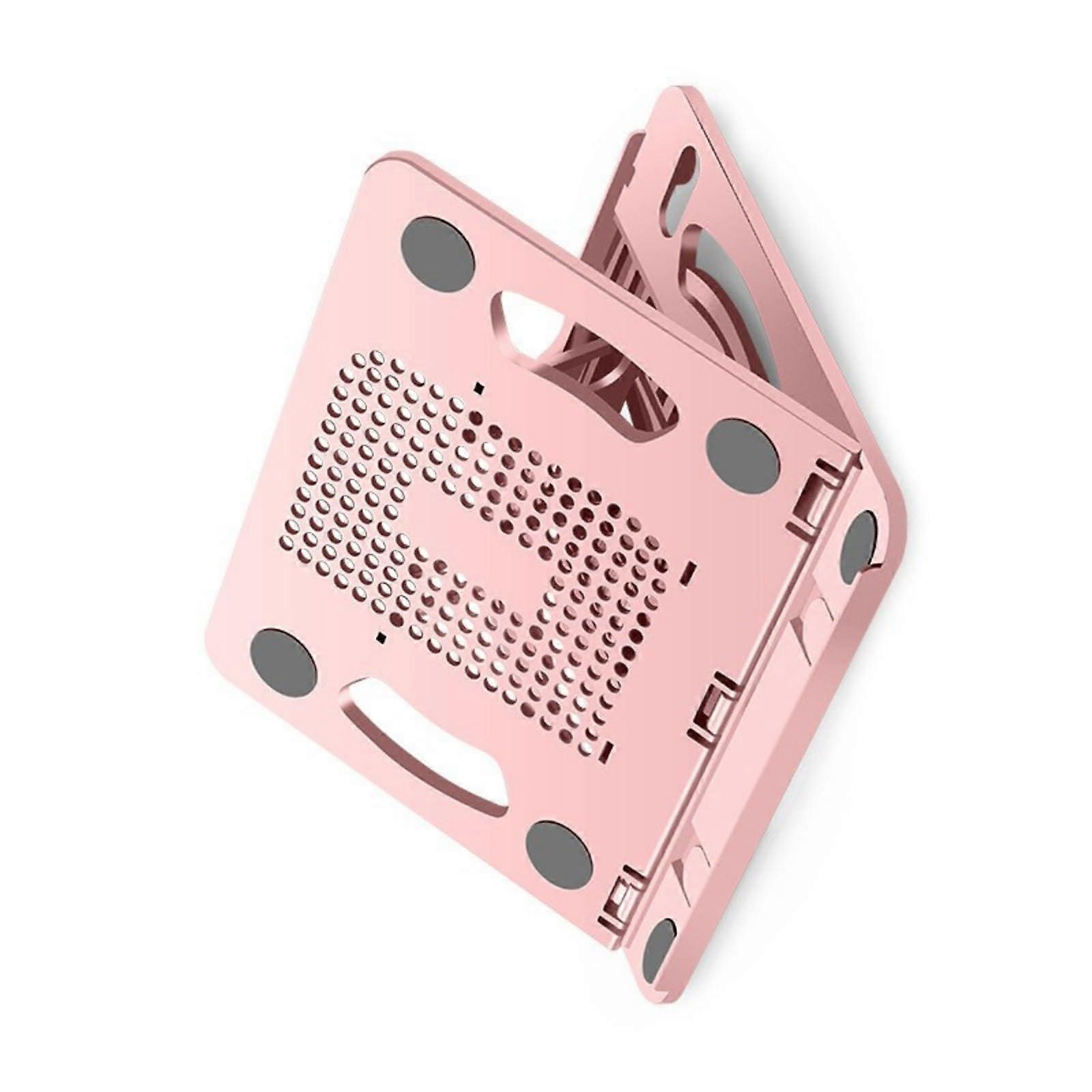 Adjustable Laptop Stand for Desk with 360° Rotating Base, Ergonomic Foldable Height Adjustable Design