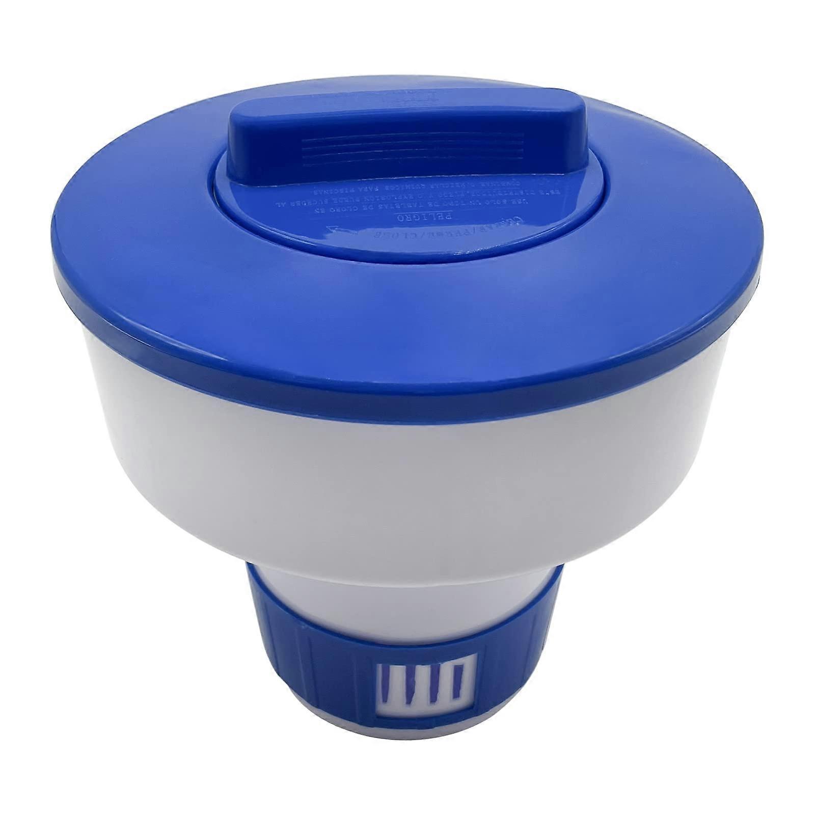 Chlorine Tablet Dispenser with Adjustable Flow Control for Inground and Above Ground Pools