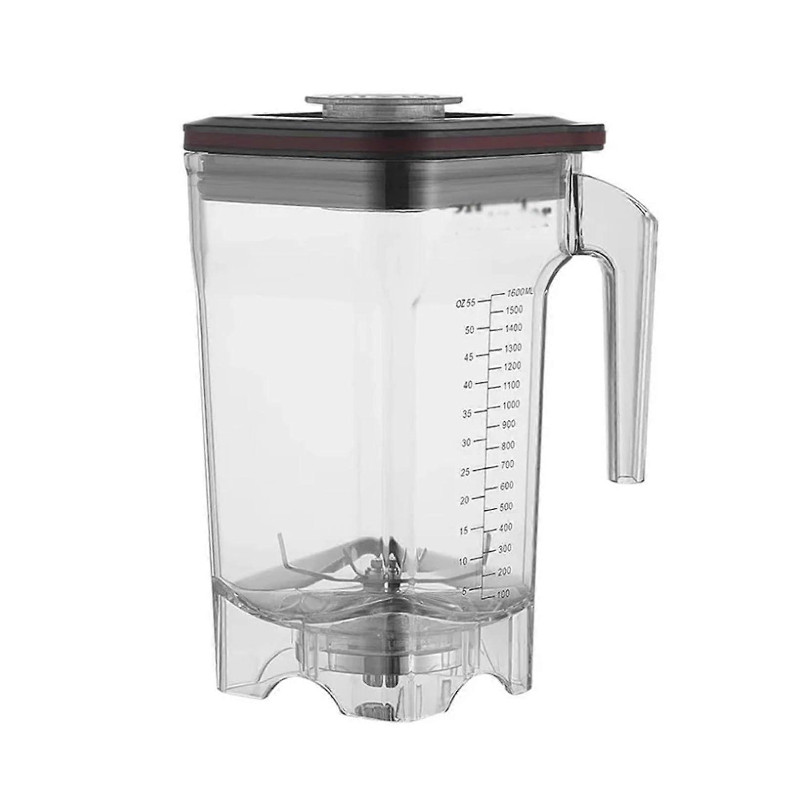 Replacement Jar 1.6L with Accurate Measurement Marks and Noise Reduction Design for Blendtec