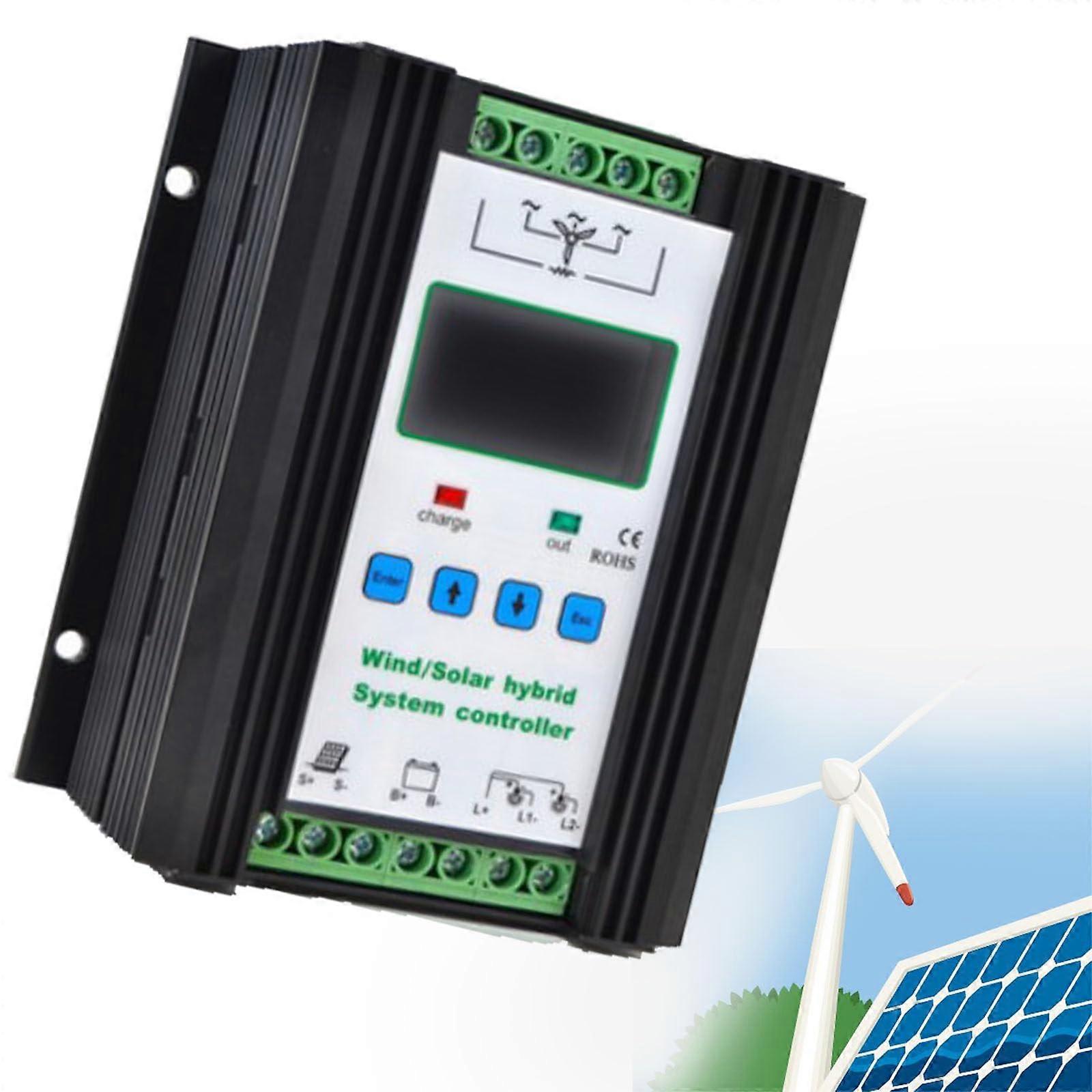 Hybrid Wind Solar MPPT Charge Controller 12V 24V 48V Auto Voltage Detection 8000W Off Grid