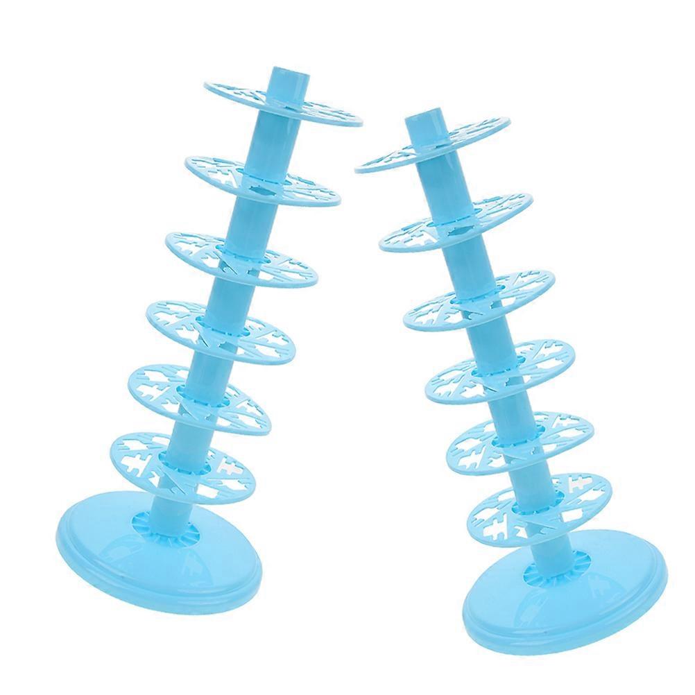 Candy Display Rack for Organizing 2Pcs Plastic Lollipop Display Stands