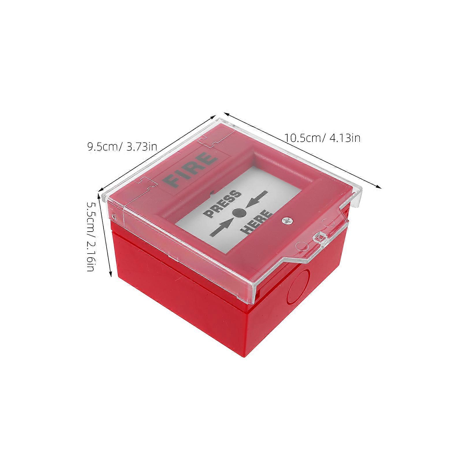 Red Emergency Alarm Button for Electrical Or Access Control with Dual Function