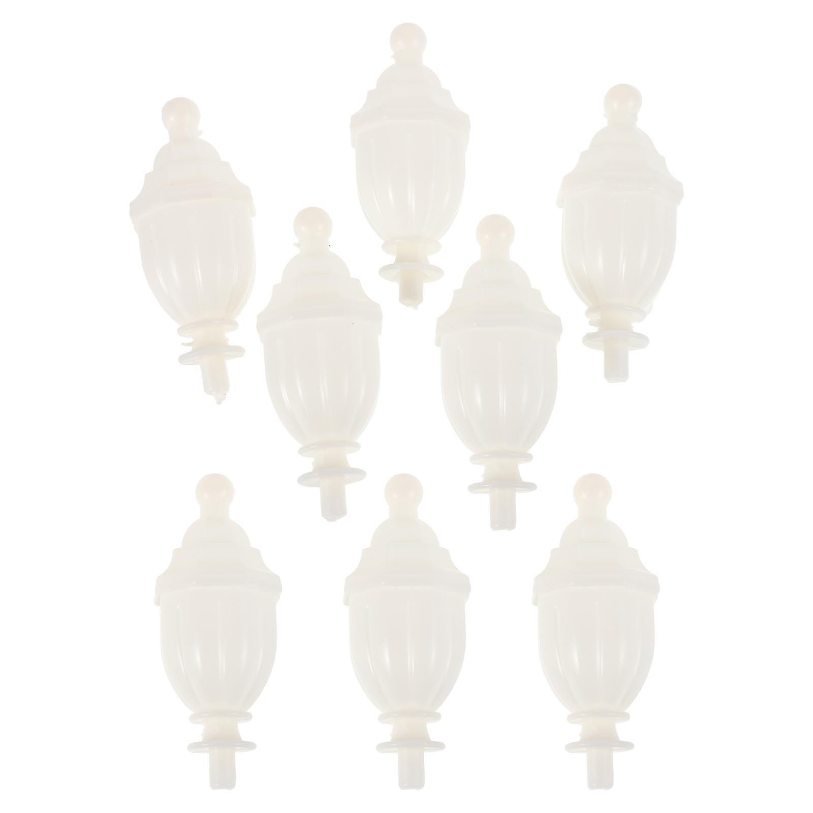 Plastic Mosquito Net Topper Decors for Bed Net Pole Decorative 24Pcs