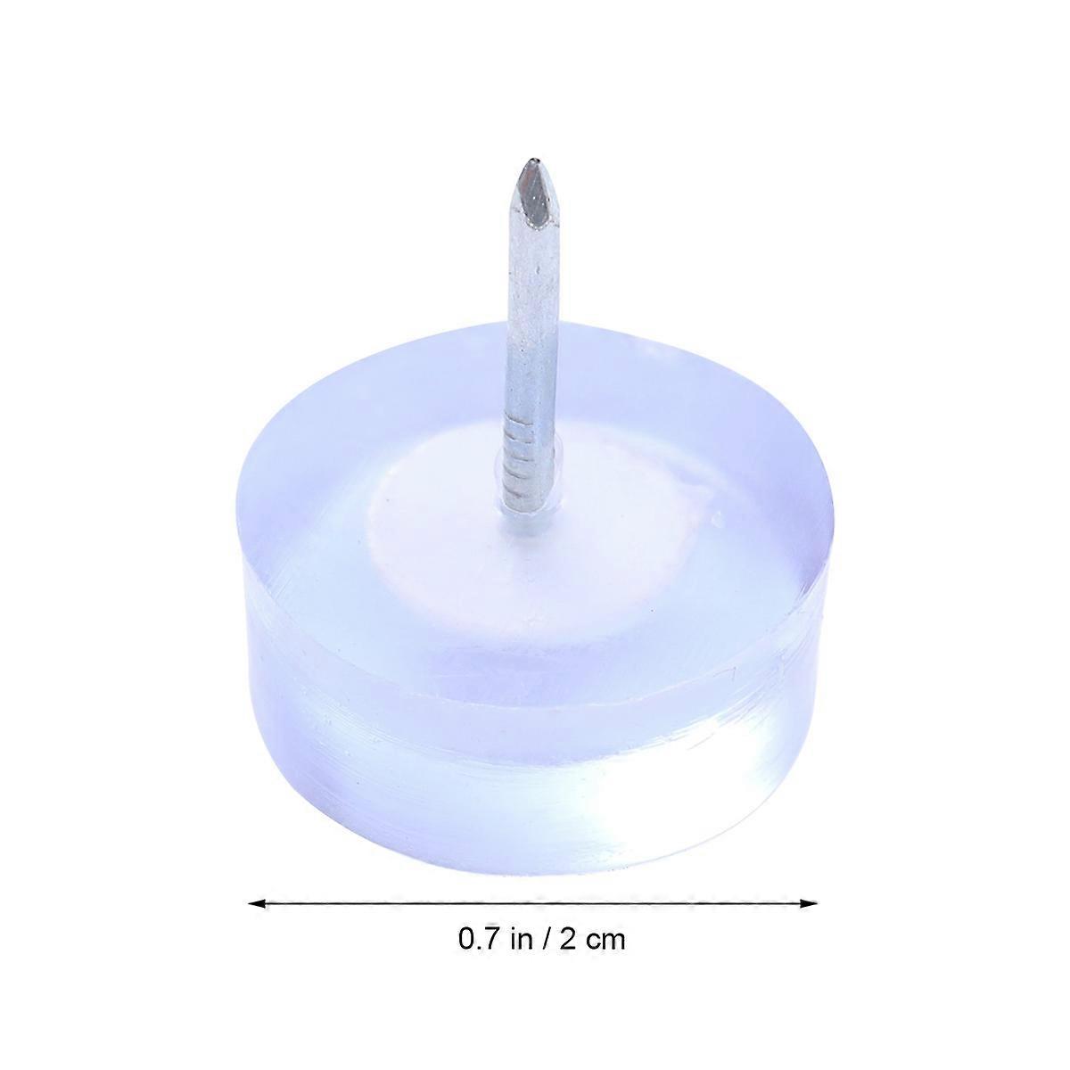 Furniture Nails Sofa Tacks for Sofa Use 30Pcs Transparent Nylon Tacks