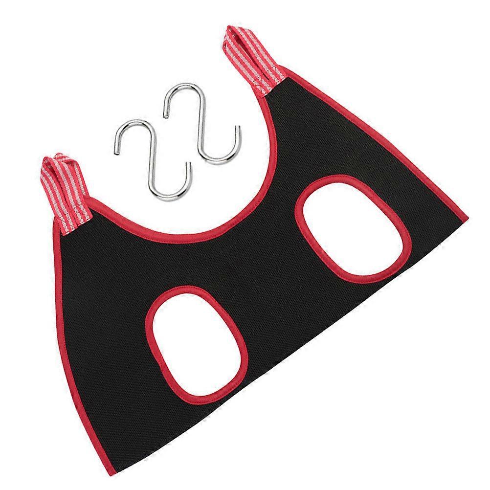 Elevated Cat Hammock Bed for Grooming with Hanging Design 5Pcs