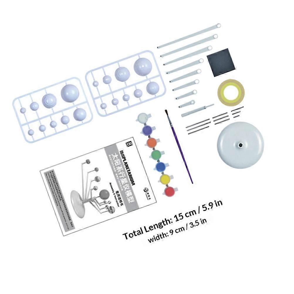 Solar System Model Kit for Teaching Instrument 1Set Durable ABS Material