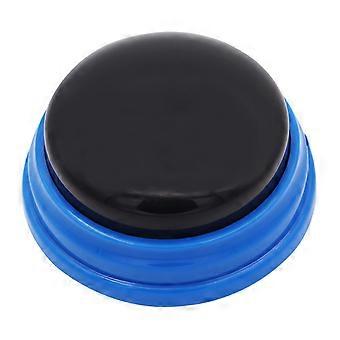 Blue Dog Training Talking Button with Voice Recording for Easy Pet Communication